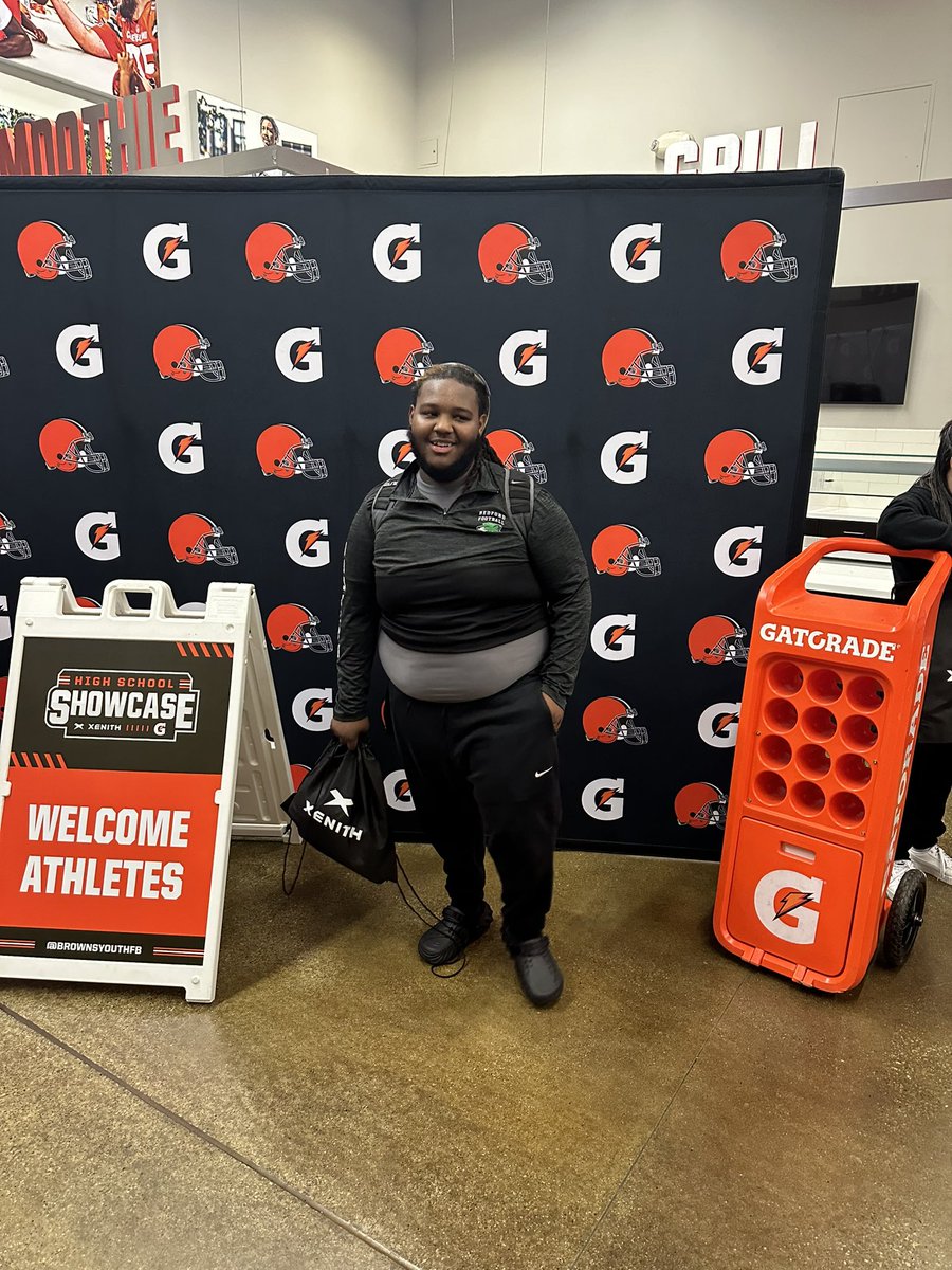 I had a great time at the browns camp