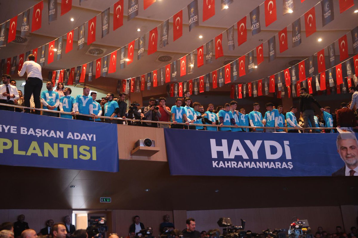 akgenclikkmaras's tweet photo. Kahraman Şehrimiz için çalışacağız,
Kahramanmaraş’ımız için başaracağız!

Genel Başkan Yardımcımız @erkankandemir’in katılımlarıyla Kahramanmaraş Büyükşehir Belediye Başkan Adayımız @firatgorgel’in Proje tanıtım lansmanını büyük bir coşkuyla gerçekleştirdik. https://t.co/BitEmspgxI