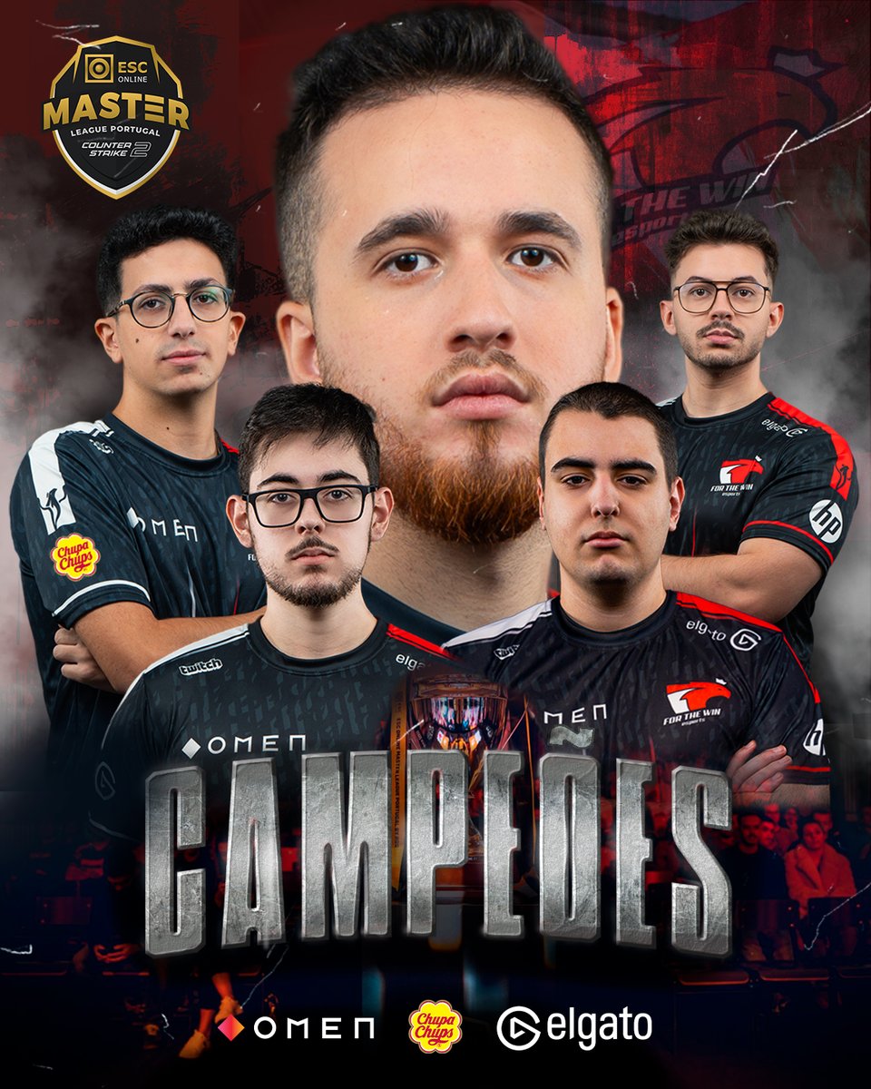 FTW | For The Win Esports (@ftwesports) on Twitter photo 𝗖𝗮𝗺𝗽𝗲𝗼̃𝗲𝘀 𝗘𝗦𝗖 𝗢𝗻𝗹𝗶𝗻𝗲 𝗠𝗮𝘀𝘁𝗲𝗿 𝗟𝗲𝗮𝗴𝘂𝗲 𝗣𝗼𝗿𝘁𝘂𝗴𝗮𝗹! 🏆💥
Levantamos pela segunda vez o título de campeões nacionais da <a href="/MasterLeaguePT/">ESC Online Master League Portugal</a>, depois de vencermos a <a href="/RhynoEsports_/">Rhyno Esports</a> por 3-2.
Obrigado a todos pelo apoio! 💖
#ftwesports #ftwarmy #ftwcs 𝗖𝗮𝗺𝗽𝗲𝗼̃𝗲𝘀 𝗘𝗦𝗖 𝗢𝗻𝗹𝗶𝗻𝗲 𝗠𝗮𝘀𝘁𝗲𝗿 𝗟𝗲𝗮𝗴𝘂𝗲 𝗣𝗼𝗿𝘁𝘂𝗴𝗮𝗹! 🏆💥
Levantamos pela segunda vez o título de campeões nacionais da <a href="/MasterLeaguePT/">ESC Online Master League Portugal</a>, depois de vencermos a <a href="/RhynoEsports_/">Rhyno Esports</a> por 3-2.
Obrigado a todos pelo apoio! 💖
#ftwesports #ftwarmy #ftwcs
