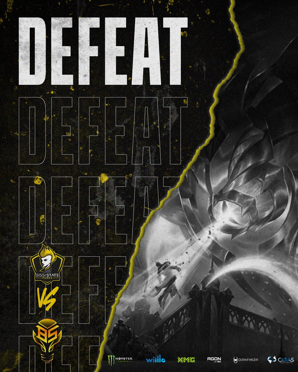 Unfortunately, we couldn't recover from a Game 1 stomp.

We lose 2-0, so our chances of making the playoffs are gone. 🥲

GGWP!

#SSPisPUNKROCK