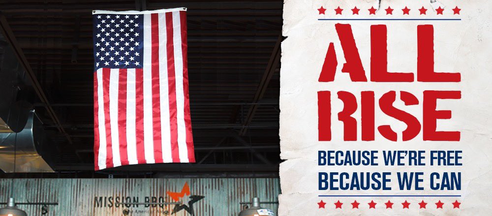 SO PROUDLY WE HAIL Happy Birthday to Our National Anthem, inspiring proud Americans for over 200 years. Join us at noon daily as we salute The Star Spangled Banner and all that it stands for over the land of the free.