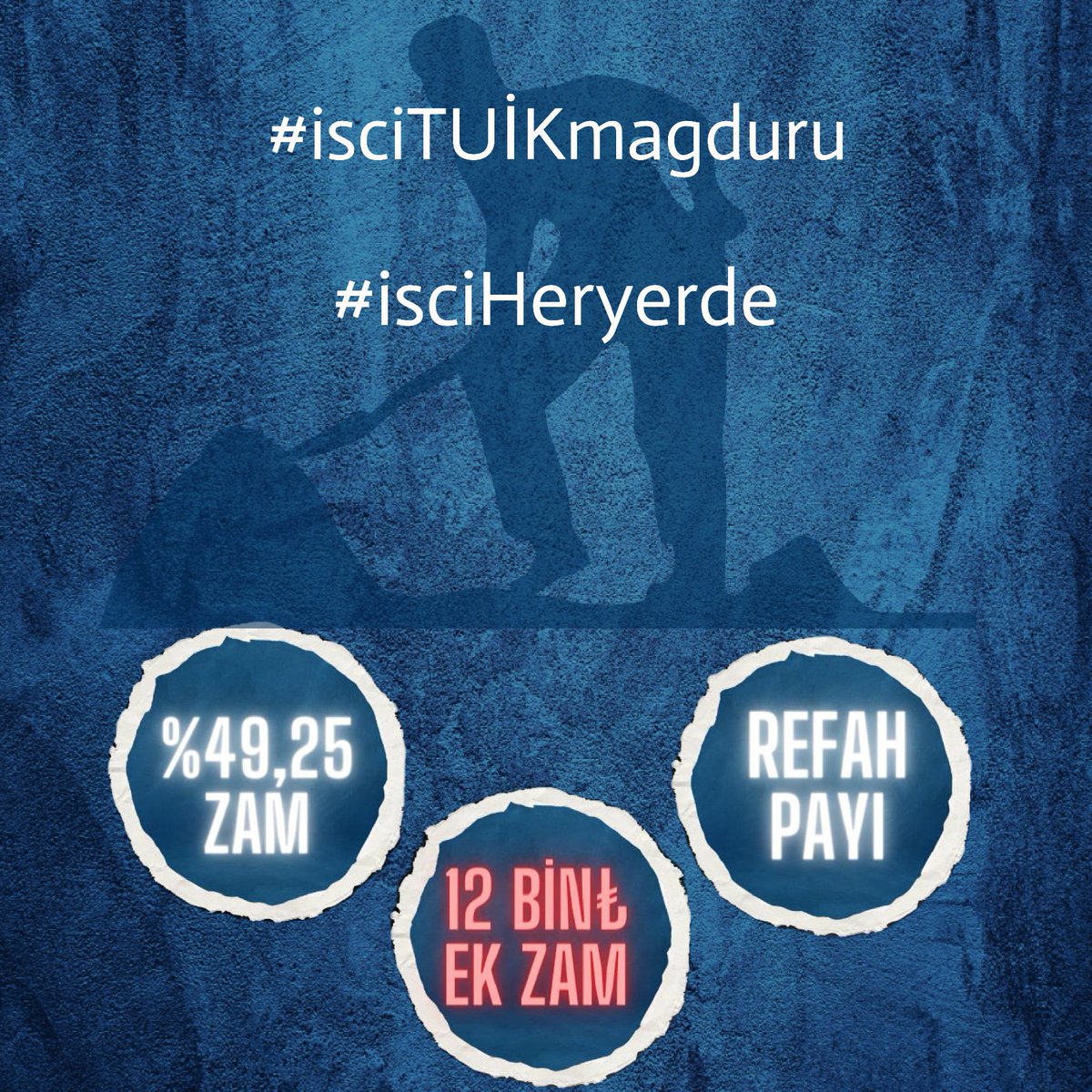 ASHBISCI's tweet photo. #isciHeryerde
@turkiskonf  
@hakiskonf 

Memura %49,25 
İşçiye %32,57      
#isciTUİKmagduru https://t.co/PD6VAkFcUG