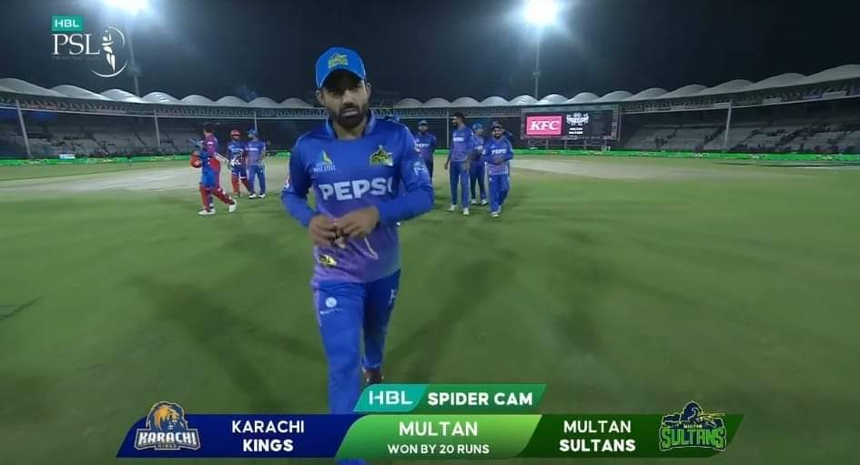 First team to qualify for the playoffs.

Rizwan - the SuperMan ❤️
#KKvMS #HBLPSL2024