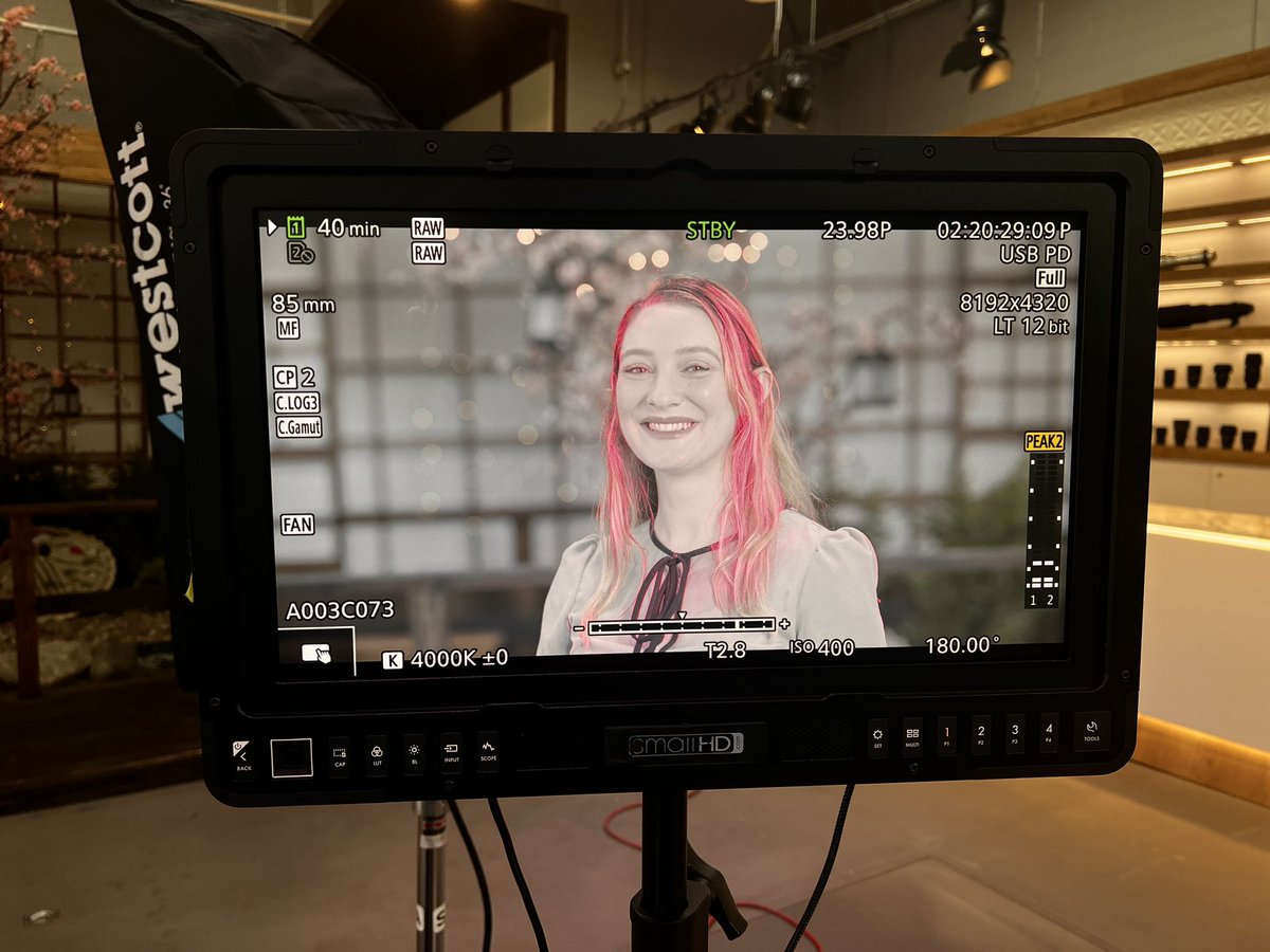 I got to help a friend out with a screen test/lens test a few days ago, and these the BTS photos he sent me. It’s giving interview ✨ I can’t wait to be on set again soon!
In the meantime, I’m in rehearsals for a play…