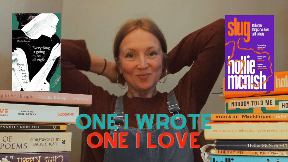 It's Sunday evening, so at 7pm over on: youtu.be/HalZYmbW0EM I'll be reading One I Wrote, One I Love, a poem I wrote and a poem I love. I do it every week, and you can watch then or catch up any time. Have a lovely night x