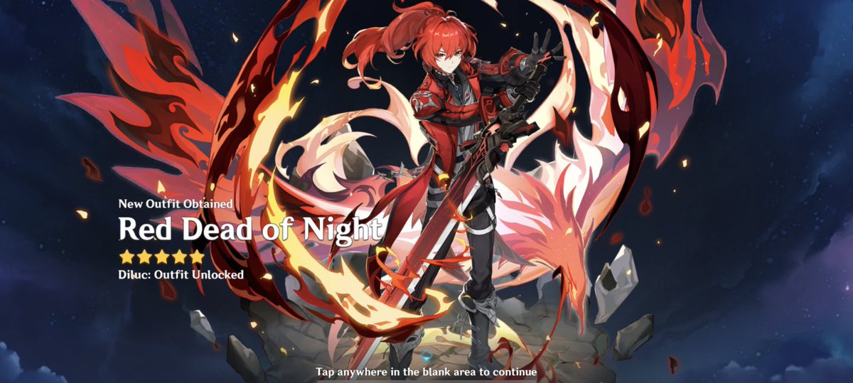 i have diluc’s skin too btw thanks to the beloved daily regrator 🤍🙏 when i get diluc im fully ready for him 😭 actually cant stop talking about this at all because im so excited!:?!;(!