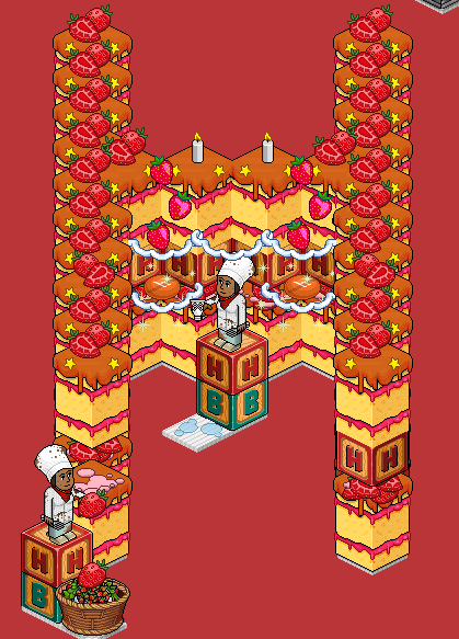 namordoleo's tweet image. Bolo de 15 aninhos

#Habblet15Anos