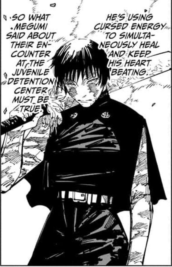 MAKIページ Maki Zenin in chapter 252 of Jujutsu is the 8th wonder of the world