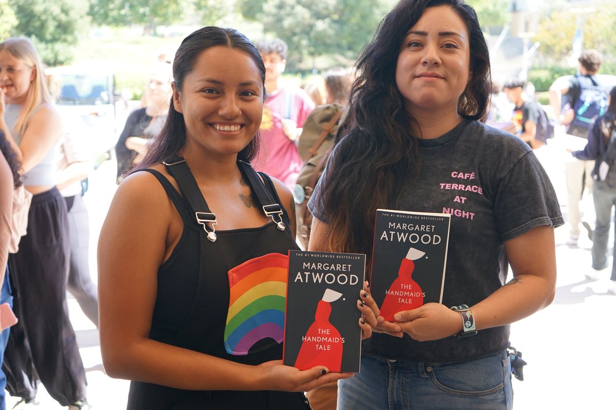 Join us in celebrating Women's Herstory Month! We're excited to partner with the Women & Gender Equity Center to host a Banned Book Discussion of 'The Handmaid's Tale' by Margaret Atwood on March 14, noon-12:50 p.m. USU 3200 Stop by and pick up a free copy of the book!