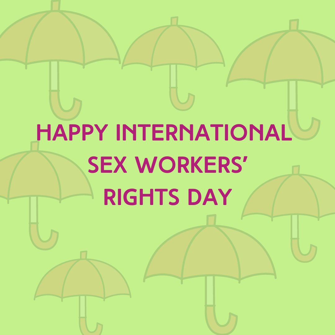 Happy International Sex Workers' Rights Day! 

Help us celebrate by grabbing a new t-shirt or tote bag from our online shop. ❤️❤️ Link in our bio. 

#SexWorkerRights #RightsNotRescue #SupportSexWorkers