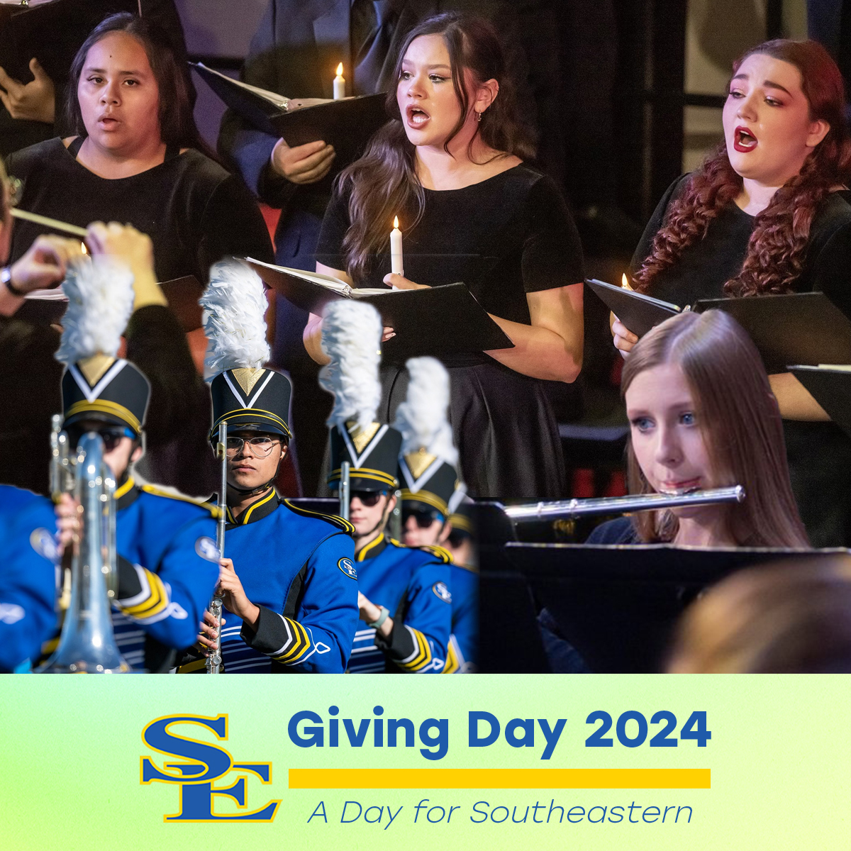 Our first-ever Giving Day: “A Day For Southeastern” is right around the corner! More information on how, when, and why you can give to support “A Day For Southeastern” is available at givingday.se.edu. #SELegacy