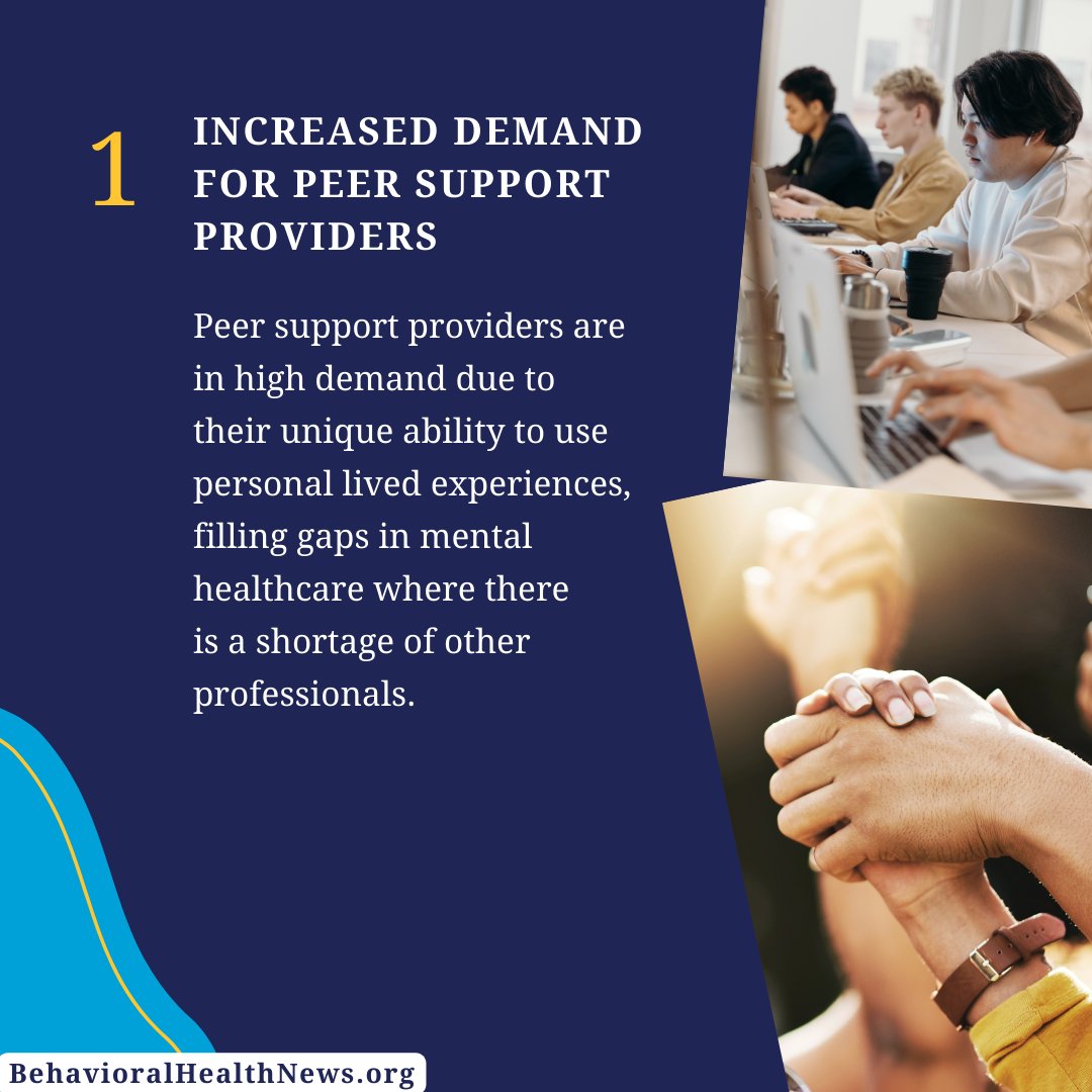 BehaviorHlthNws's tweet image. The demand for #PeerSupport providers exceeds the current supply, prompting individuals with #LivedExperiences to consider certification in peer support roles, offering valuable and unique services to those in need.

📰 Read the article: behavioralhealthnews.org/peer-support-w…

#SupportRecovery