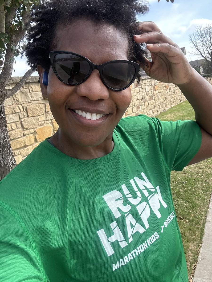 A happy dozen miles!
#shortsweather
#unitednychalf 
#blackgirlsrun
#runhappy