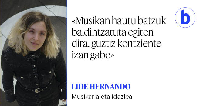 🗣 Lide Hernandok pandemian sortutako hainbat asmo argitara atera dira orain gutxi; horien artean daude 'Izotz ura' (Susa) bere lehen nobela eta <a href="/belemusika/">Bele</a> bakarkako lehen proiektu musikala. <a href="/Liherband/">Liher</a>-ek atzo esan zien agur agertokiei.
<a href="/amaiajimenez55/">Amaia Jimenez</a> 

berria.eus/kultura/www-be…