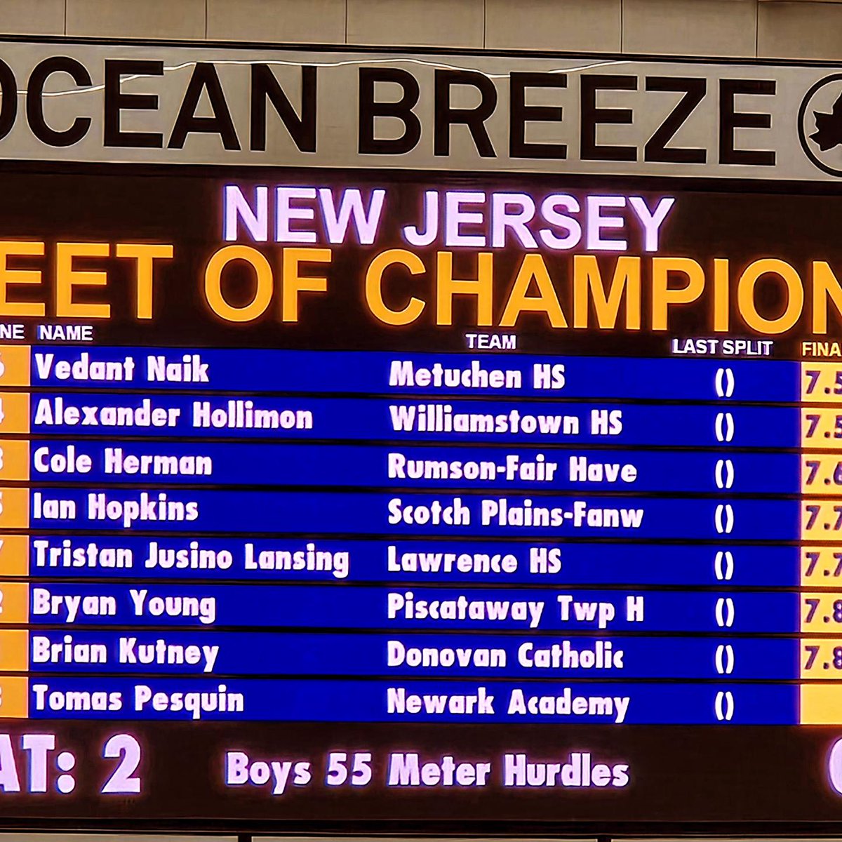 Donovan Track & Field tweet media