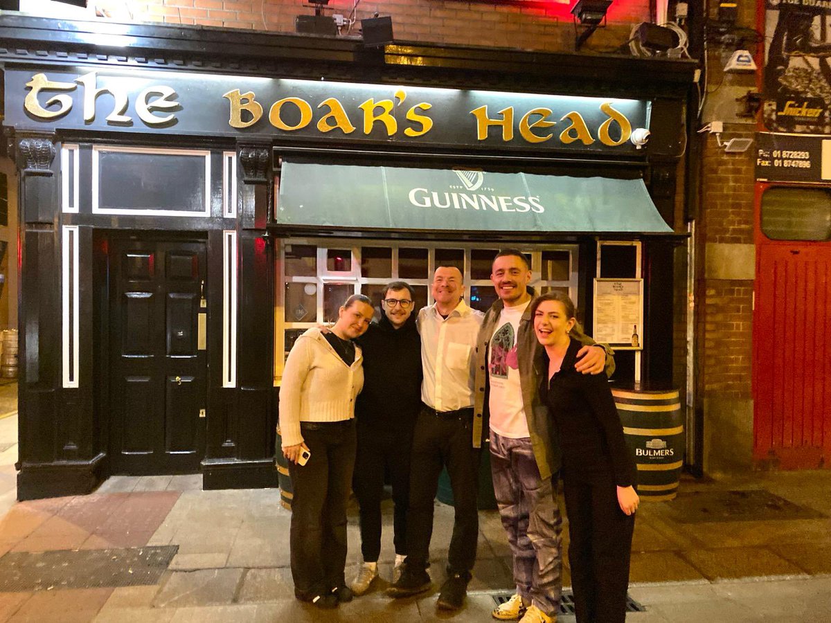 Cheers legendary  <a href="/DermotKennedy/">Dermot Kennedy</a> for dropping by last night <a href="/DublinTown/">DublinTown</a> <a href="/VisitDublin/">Visit Dublin</a>