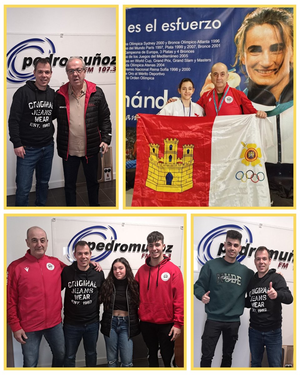 📻🎧 PODCAST 2/3
👇 <a href="/pmunozdeportivo/">Pedro Muñoz Deportivo</a>
<a href="/pedromunozfm/">pedromuñoz FM, 107.3</a> <a href="/Moyatovic/">José Antonio Moya</a>

▶️ go.ivoox.com/rf/125198710

🎙⚽️ ISMAEL HEREDIA (At. P. Muñoz). MINUTO 12.
🎙🤾🏻‍♂️🤾‍♀️ DIMAS G.-CHICOTE (<a href="/fbmclm/">Fed. Balonmano de Castilla-La Mancha</a>). MINUTO 38.
🎙🥋 JESÚS ZARCO, RODRIGO ZARCO, IRENE RODRÍGUEZ Y RUTH BETETA (Esc. Judo P. Muñoz). MINUTO 60.