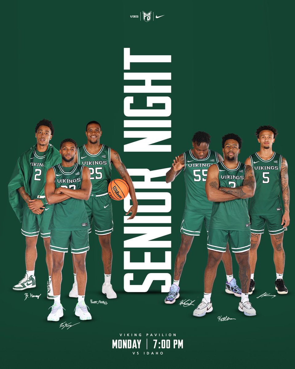 Shining bright 😎 ☀️ 

Don’t miss out on this #GoViks giveaway on Senior Night, Monday at 7:00 pm 👏