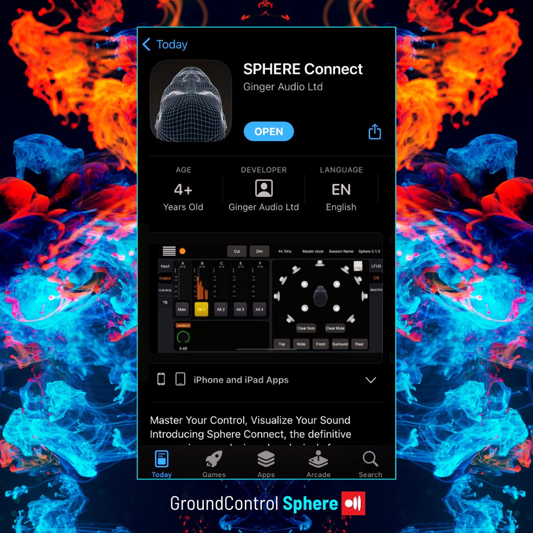 GingerAudioUK's tweet image. SPHERE Connect - Now Free on the App Store!  

Download Sphere Connect now &amp;amp; redefine your control room experience with unmatched precision and insight:
apps.apple.com/il/app/sphere-…… 

#GroundControlSphere #Sphere #sphereconnect #AudioSetup #appstore
