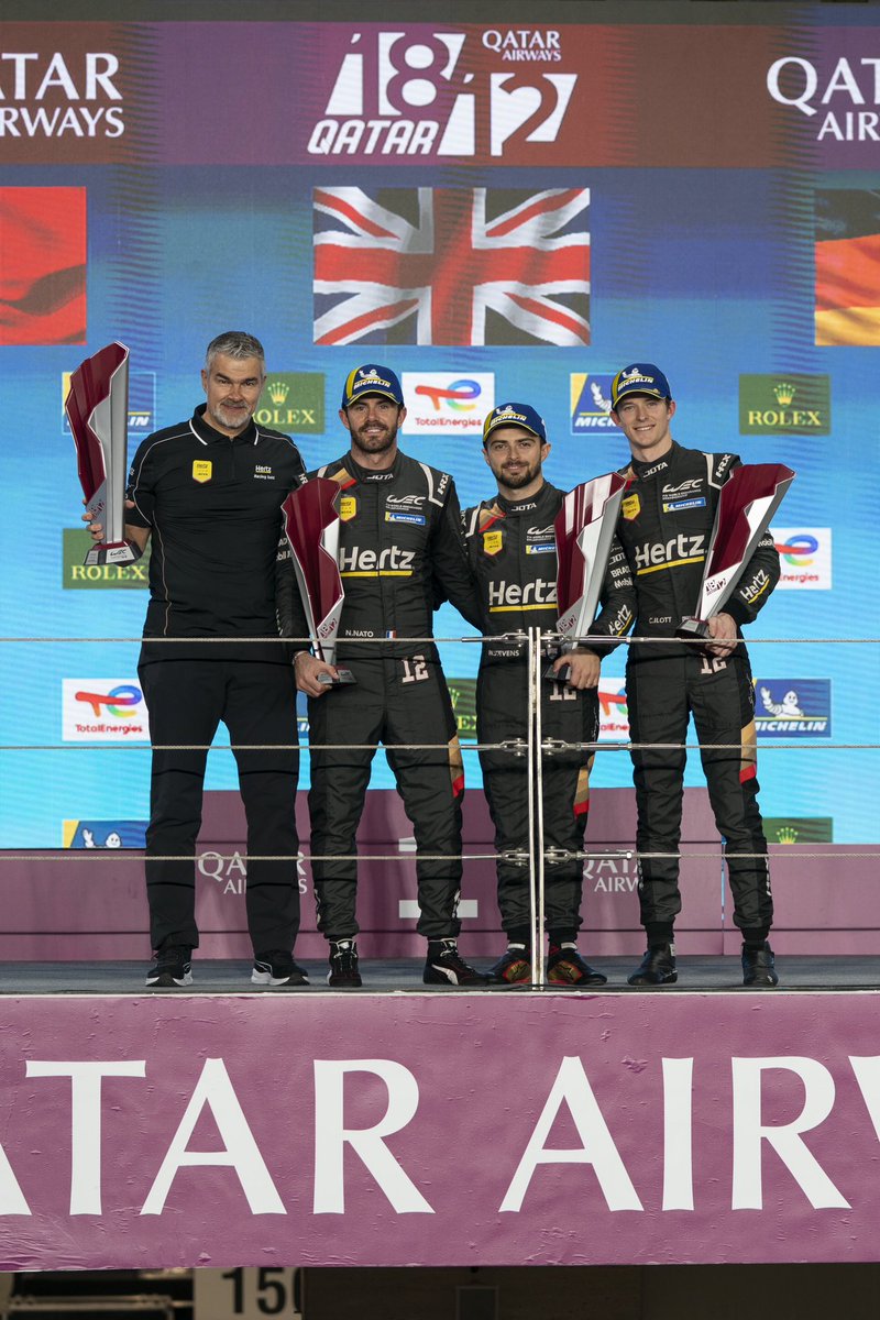 Will Stevens (@willstevens_) on Twitter photo Great way to start the year π₯ Thanks <a href="/JotaSport/">Jota Sport</a> for all your work over the break to come here and start the season this way! Pretty decent first race together <a href="/NatoNorman/">Norman Nato</a> <a href="/callum_ilott/">Callum Ilott</a> ππΌ We keep pushing for another step in Imola!
#HertzTeamJota #WEC #HyperCar Great way to start the year π₯ Thanks <a href="/JotaSport/">Jota Sport</a> for all your work over the break to come here and start the season this way! Pretty decent first race together <a href="/NatoNorman/">Norman Nato</a> <a href="/callum_ilott/">Callum Ilott</a> ππΌ We keep pushing for another step in Imola!
#HertzTeamJota #WEC #HyperCar