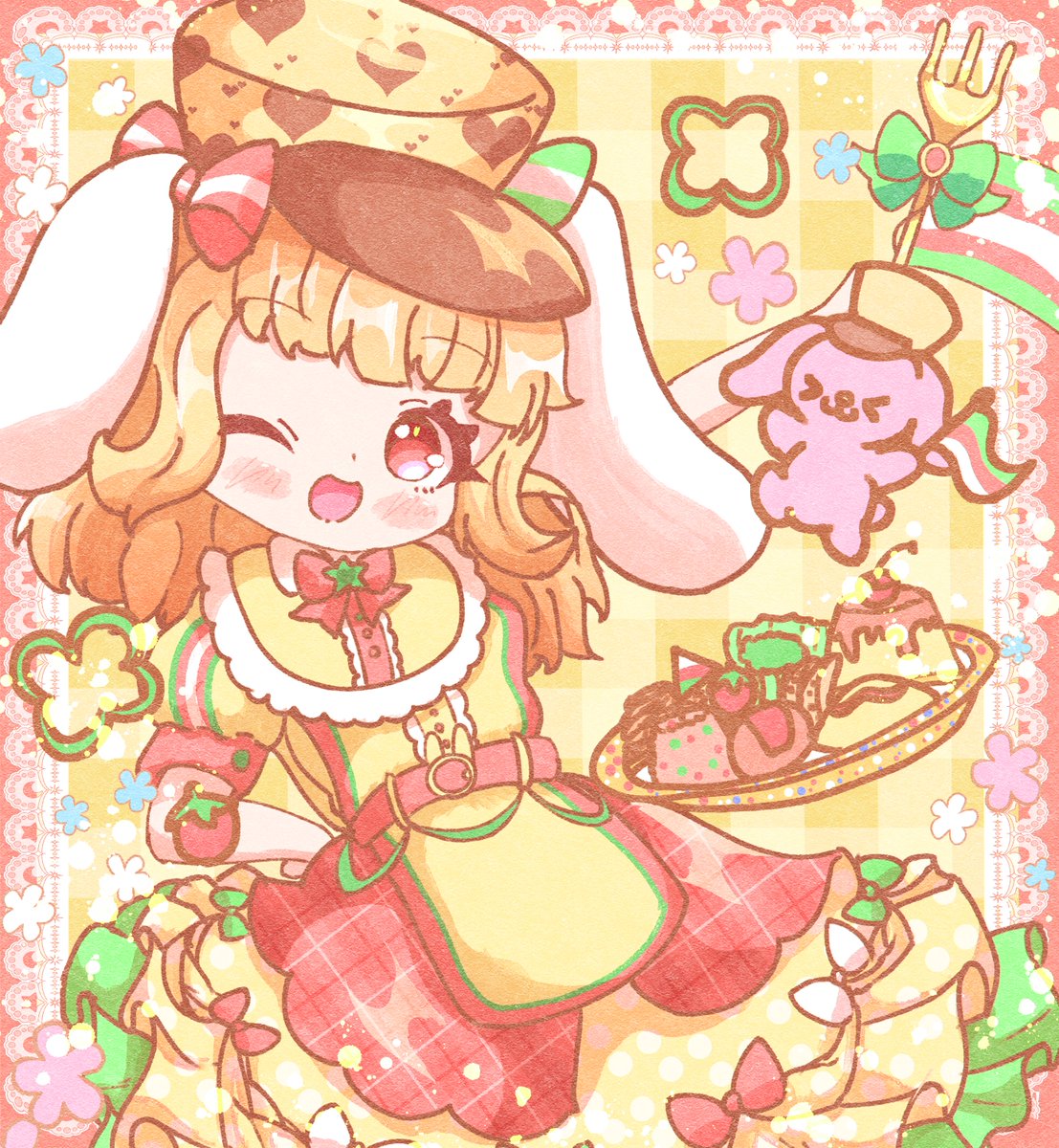 「#うさぎの日 」|こた猫🐱 🎤🎨3/10~/16colorful＆dreamy原宿デザインフェスタギャラリーのイラスト