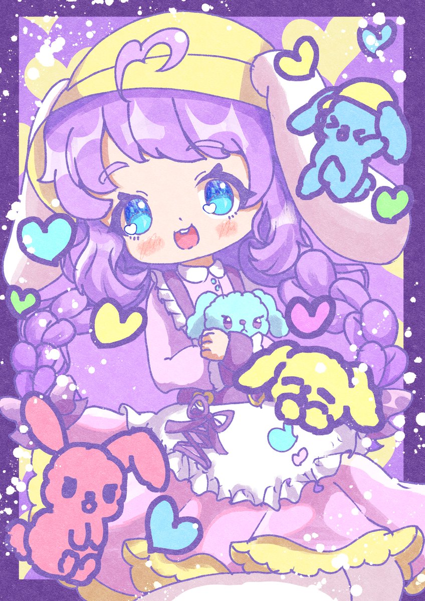 「#うさぎの日 」|こた猫🐱 🎤🎨3/10~/16colorful＆dreamy原宿デザインフェスタギャラリーのイラスト