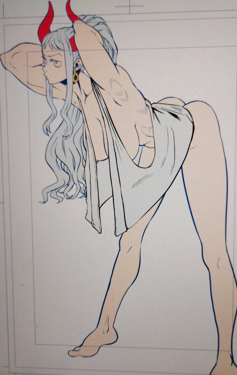 身支度坊っちゃんWIP…向こうの腕だけ逞しすぎたな… 