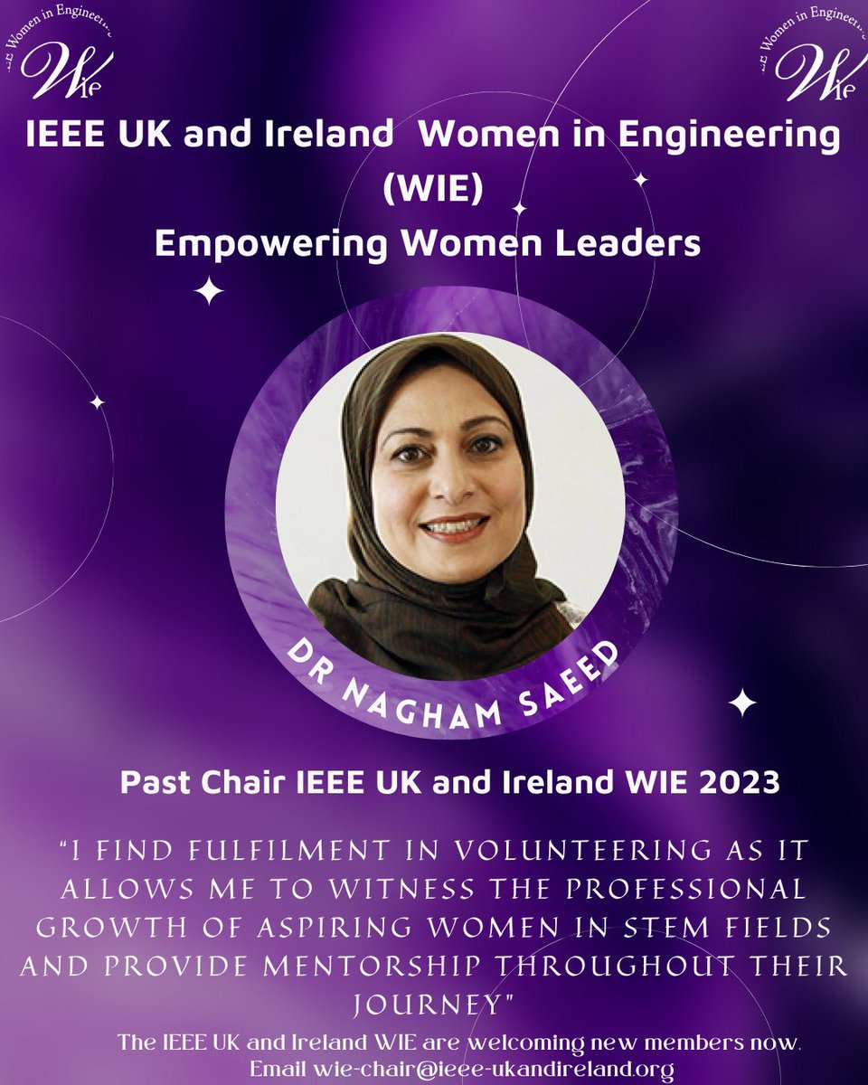 International Women's Week and Beyond…
In celebration of International Women's Week, we're highlighting Dr. Nagham Saeed's inspiring work with IEEE UK and Ireland WIE. Her commitment to guiding women in STEM is crucial to building a diverse future in engineering.