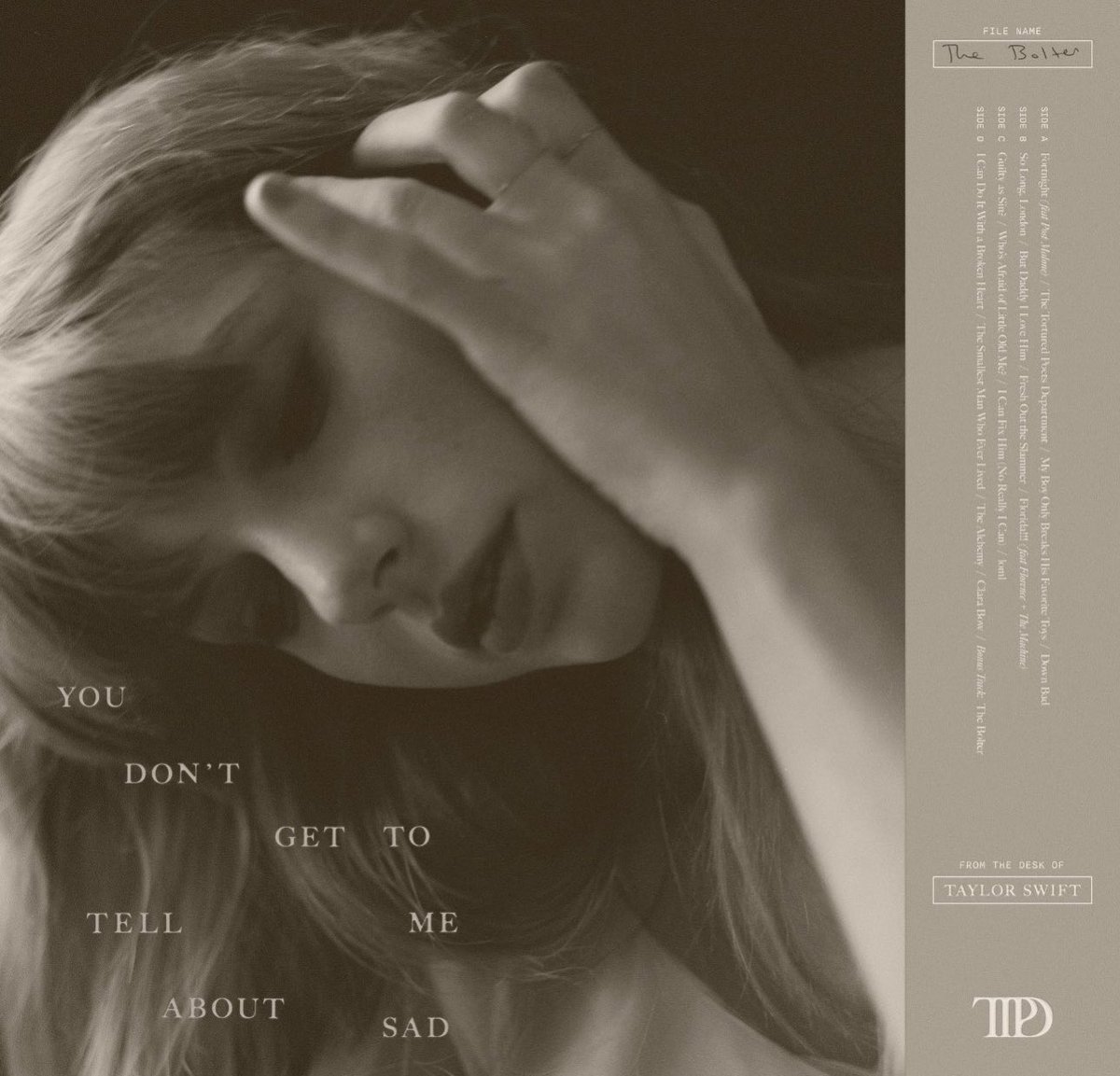 SwiftNYC's tweet photo. I LOVE YOU IT’S RUINING MY LIFE
x
YOU DON’T GET TO TELL ME ABOUT SAD
x 
AM I ALLOWED TO CRY?
x
OLD HABITS DIE SCREAMING

#TheTorturedPoetsDepartment https://t.co/8Lhanp7SOH