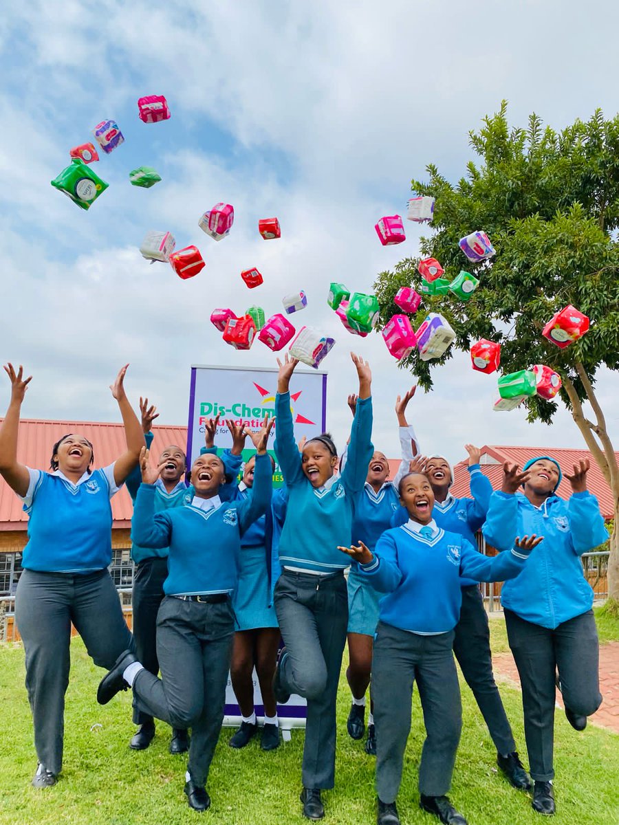 Caring4Girls's tweet photo. This week we empowered 5086 girl children from Gauteng through #MillionComforts by providing them with 4 months supply of sanitary pads. #KeepingTheGirlChildInSchool #MakeADifference #DisChemFoundation @Dischem https://t.co/nndqPuHwgw