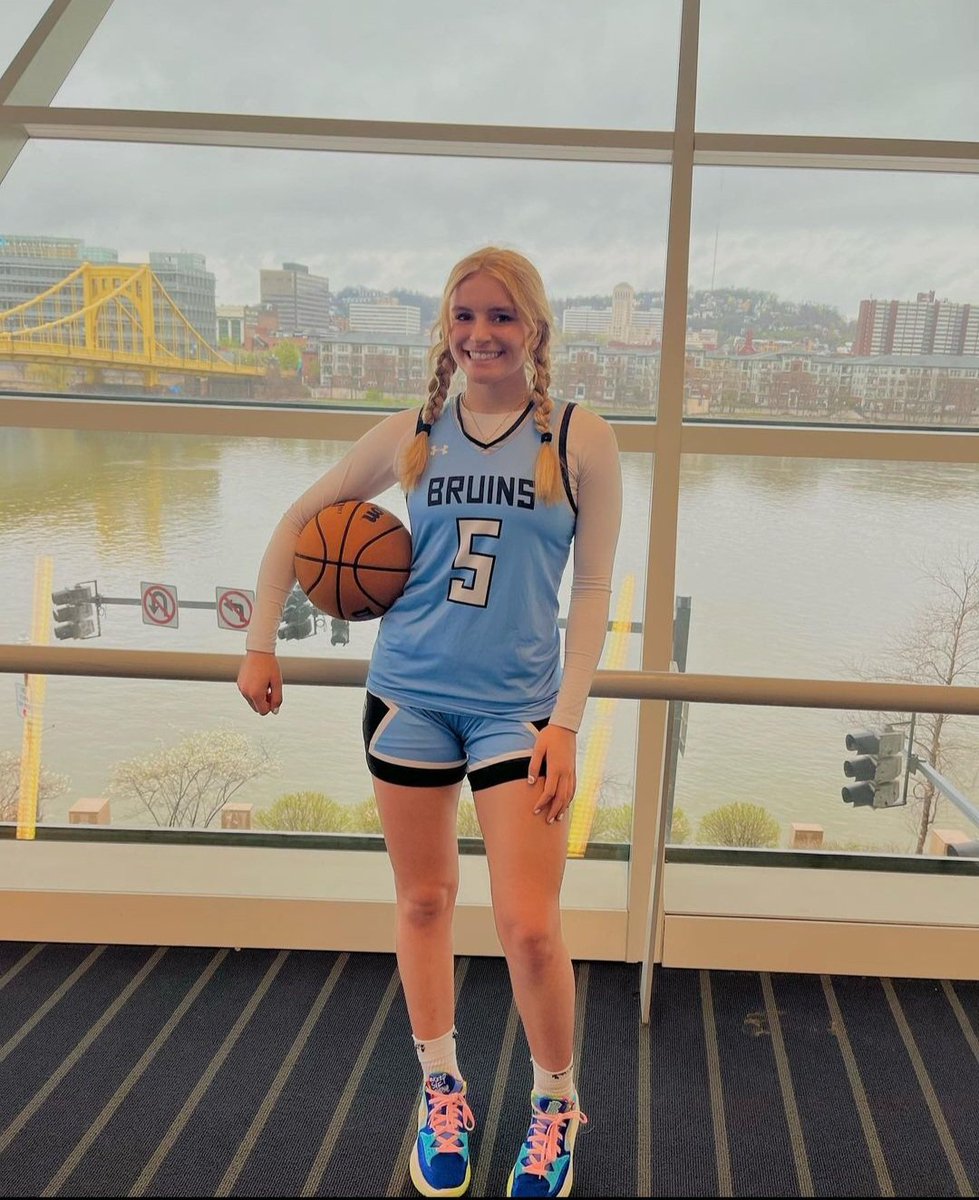 CJ2KLeague's tweet image. G Hannah Pugliese
Penn Hills '24 / WPA Bruins
Hannah is a 4 yr starter that will be playing at SRU this fall. The 5'8 Guard has serious game! She played 3 games as a @CJ2KFA in '23 &amp;amp; will make her official CJ2K League debut in the South this summer. #CJ2KLotteryAlert #CJ2KSouth24