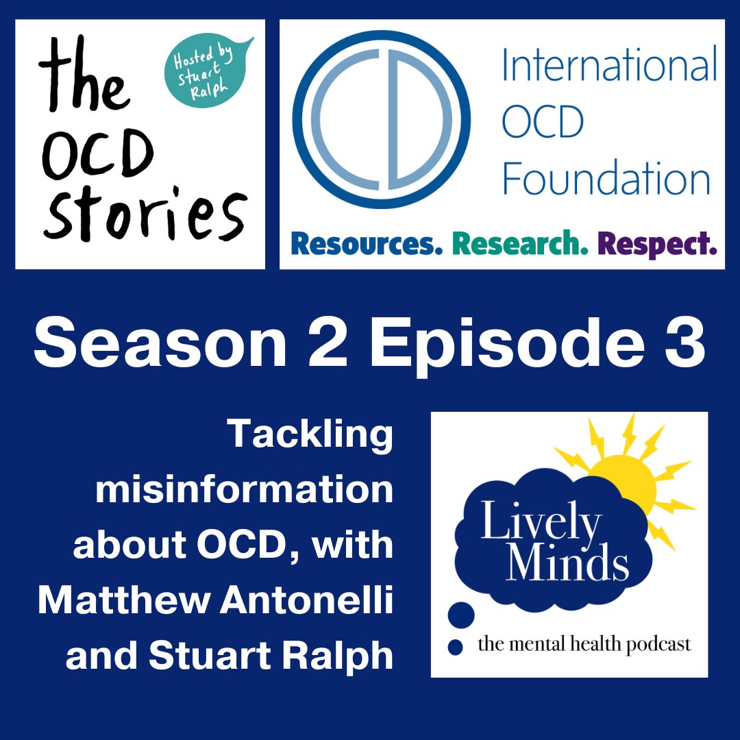 🌟 In S2E3, we're tackling the topic of misinformation about OCD with the insightful perspectives of Matthew Antonelli from @IOCDF and Stuart Ralph of @TheOCDStories anyamedia.net/livelymindspod…