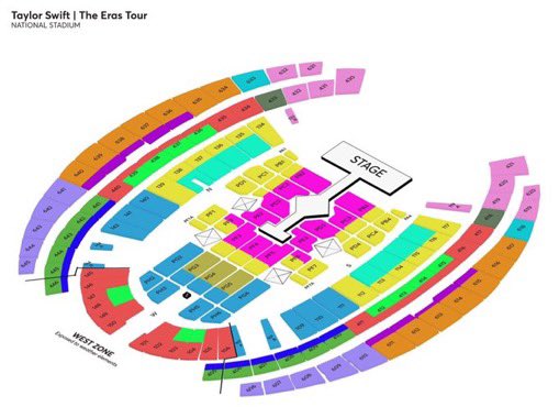 wts lfb 

THE ERAS TOUR SG

- 3 tickets, CAT2, section 141, row W
- Singapore, March 8
- meet up at manila 
- 38k each for one ticket 
- 36k each if you’ll take all 3 
- dm for more details 

🏷️ wts ph want to sell looking for buyer tix concert con taylor swift ts sg eras tour