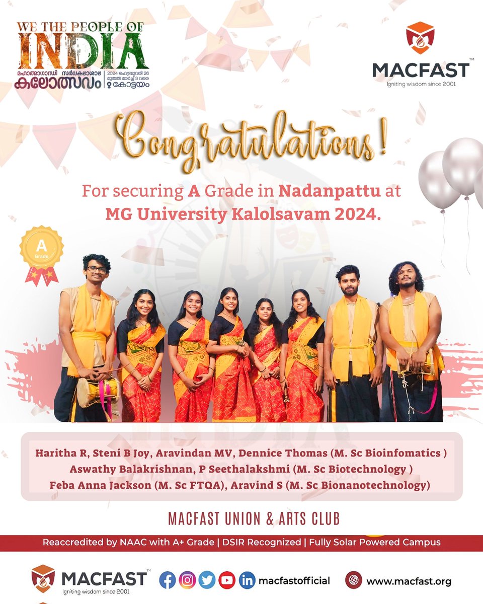 macfastofficial's tweet photo. #Team_MACFAST #ProudToBeMacfastian #educationpost #Join_the_Legacy_of_Excellence #LetsStandTogether #WeShallOvercome #collegelife #kerala #mbacollegerankingsindia #placement #MBA #MACFAST #MCA #success #mbacollegeslist #Management #TopRank https://t.co/CkGnlNzGkD