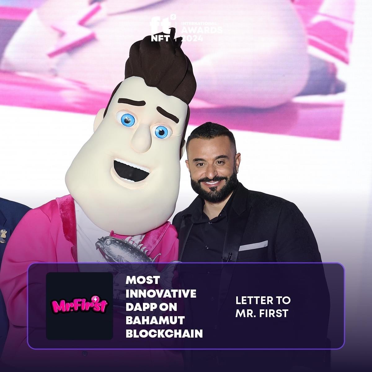 Soheil_SBabaei's tweet photo. The Winner of the #ftNFT #International #Awards 2024 -
โฆ๏ธMost Innovative dApp on Bahamut Blockchain : Letter to #MrFirst
โฆ๏ธBest Phygital NFT : Circle of Life _ #mzijart
โฆ๏ธBest Art Exhibition in Phygital Space : Metamorphosis _ #MagdaMalkoun
#ftNFTAwards #ftNFT #NFT #NFTs https://t.co/Q9j8bsJY7V