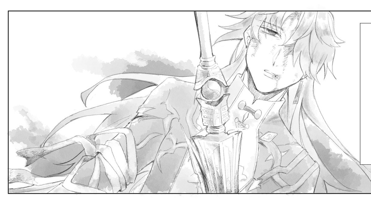 これは大昔に描いた⭐️と⚔️ 
