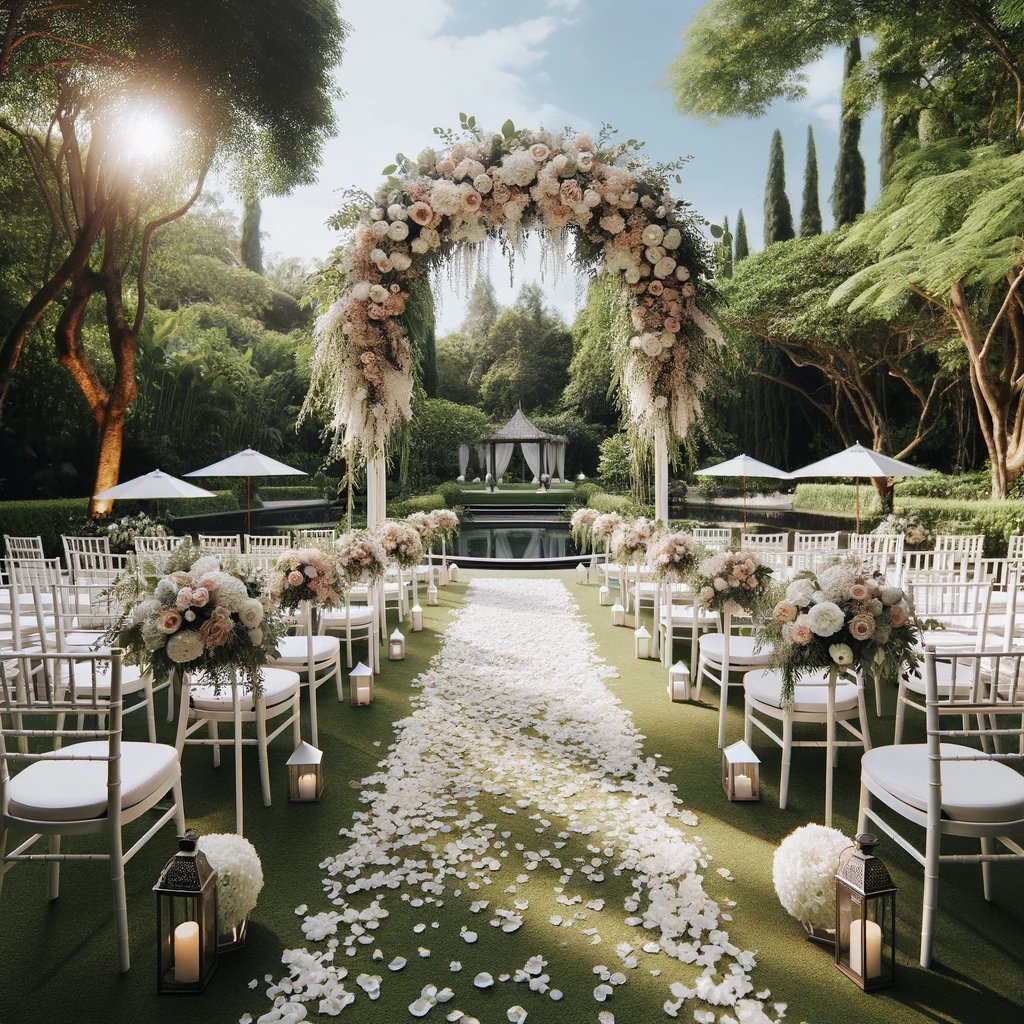#ElegantCeremony#GardenCeremony#FloralArch#RomanticSetting#OutdoorWedding
Yalıkavak Wedding Planner