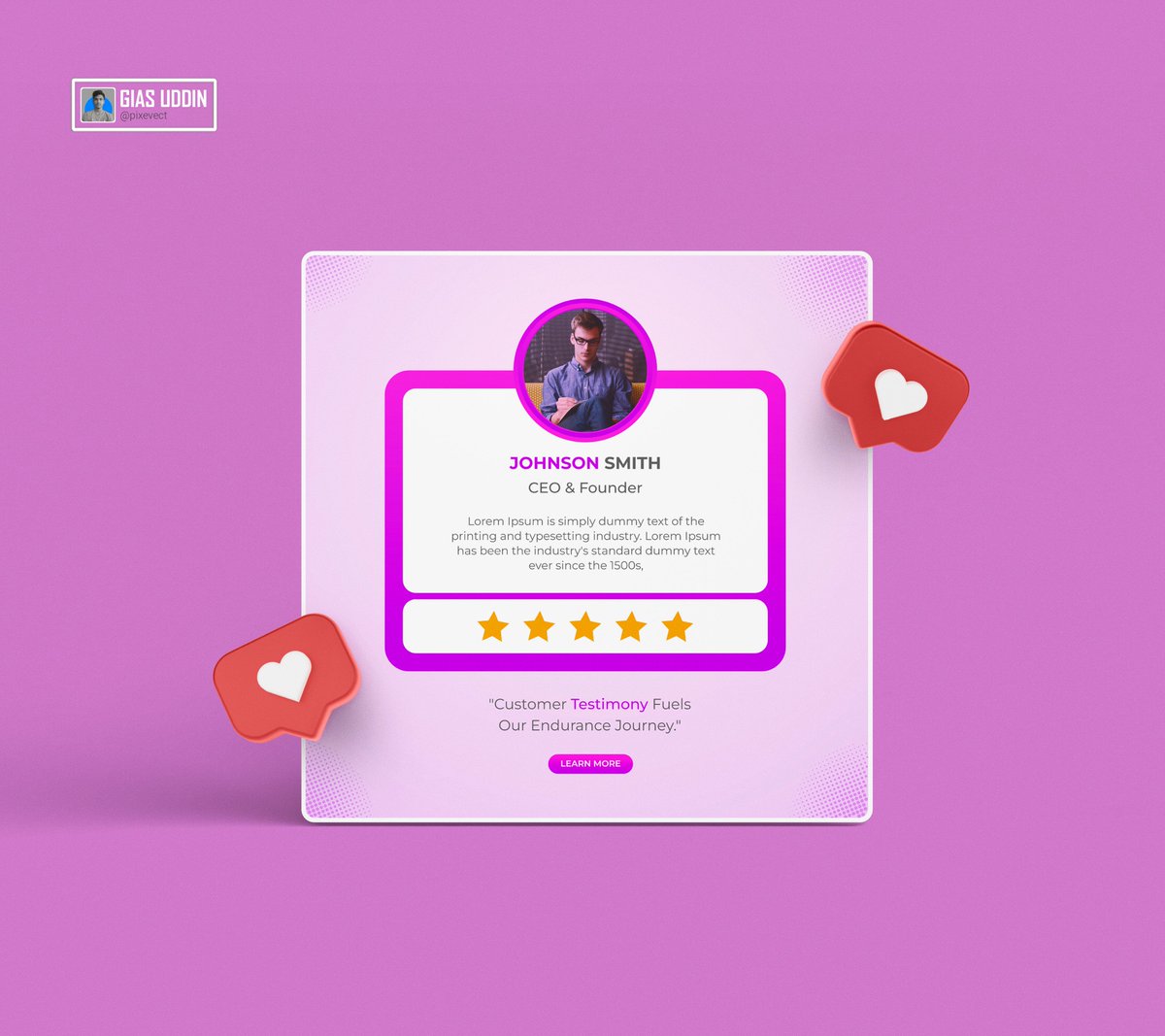 giasuddin_X's tweet image. Digital Client Testimonial Design

#clientfeedback #feedbackdesign #testimonial #Design