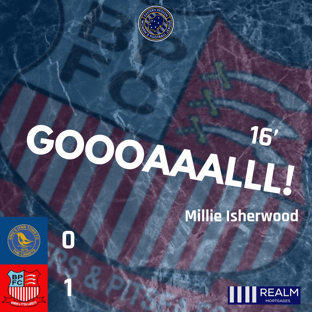 We take the lead as Whitney plays Millie through and she calmly slots it into the bottom corner!
