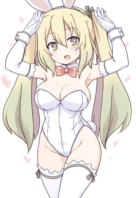 #見た人も何かよその子をあげる 
#うさぎの日 
意外と描いてたよその子バニーさん🐰💕 