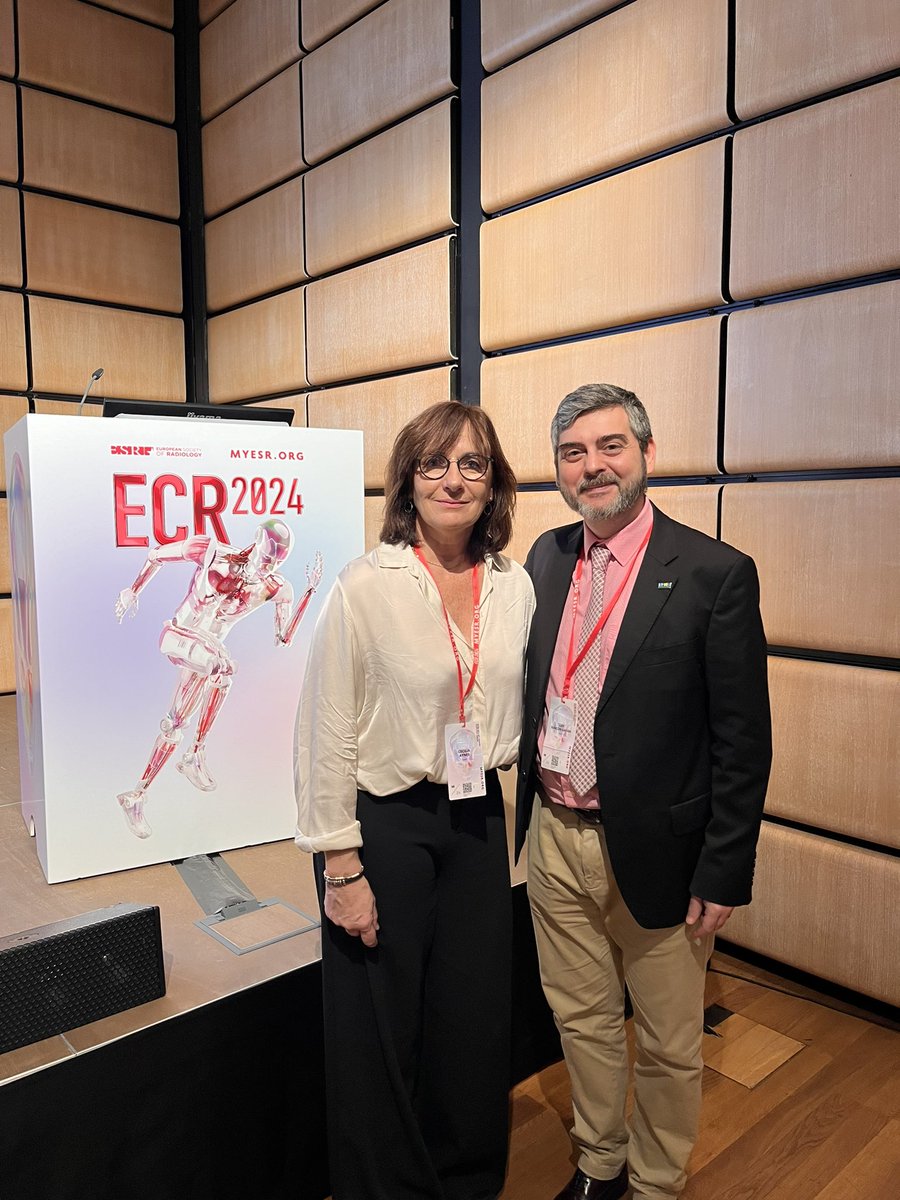 Great congress!
Thanks to the #ECR2024 for giving me the opportunity as a moderator.
 <a href="/EFRadiographerS/">EFRS</a> 
<a href="/parctauli/">Consorci Corporació Sanitària Parc Taulí</a> <a href="/ACTEDI/">ACTEDI</a>
