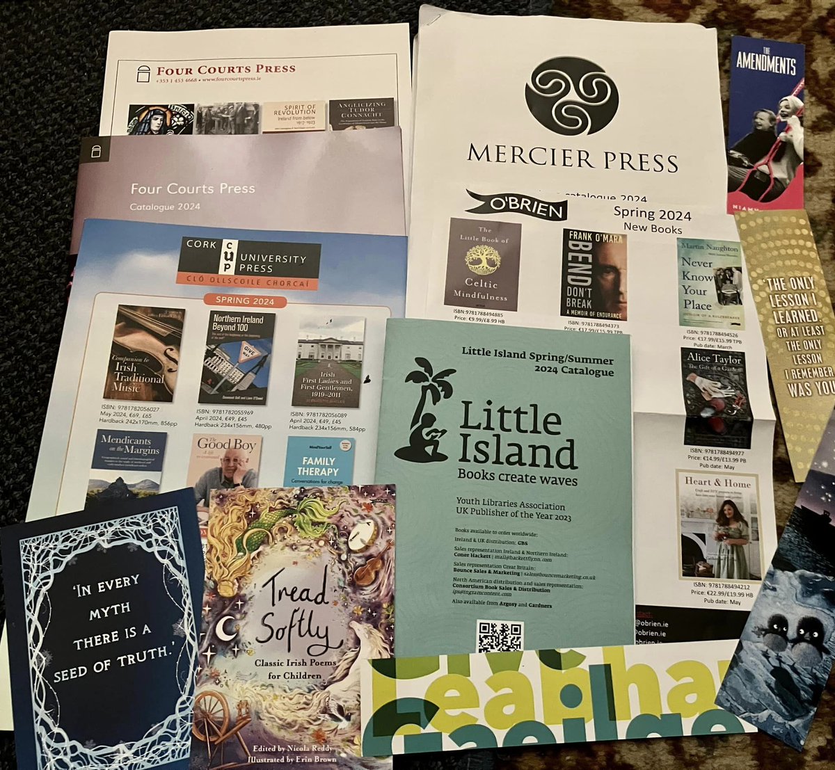 LittleAcornsBks's tweet photo. Belated thanks to all who organised, participated in, sponsored & attended the @BAbooksellers @BooksellingI #IrishBookConf24 📚 @PublishingIRL @thebookseller @ArgosyBooks @Gill_Books @Gardners @book_tokens @NielsenBook #IrishBookshops #Publishers #Authors #Speakers A+📚💚 1/5 https://t.co/MmaR4Nxg8H