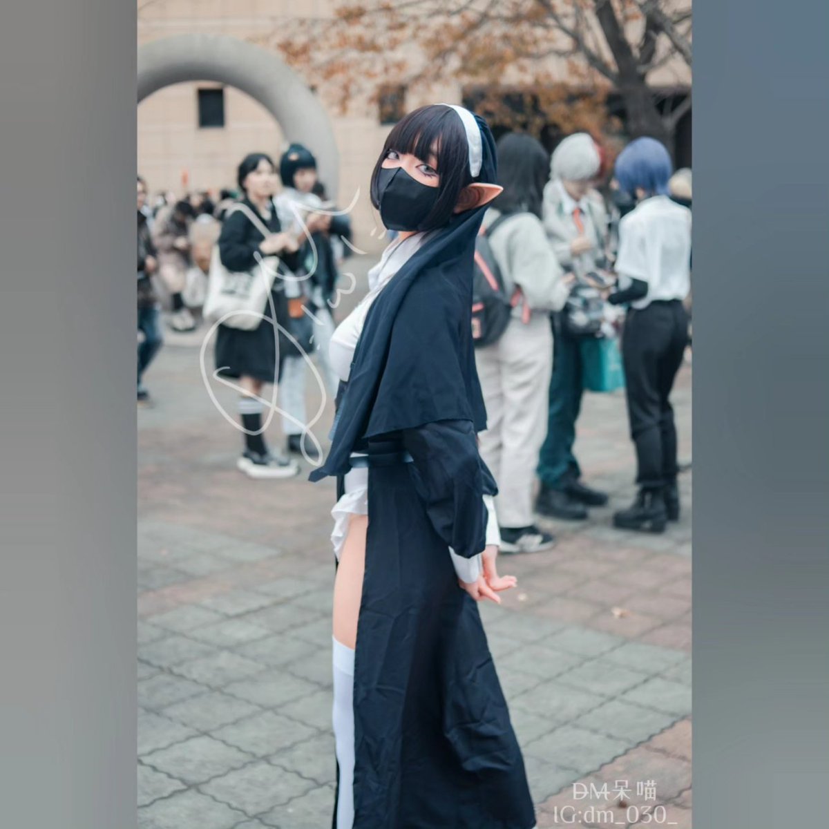 DM_030_'s tweet image. 『CWT-66』修女〔1〕

突然想到我還有照片沒發🤣

📷攝影：紀侑賢（忘記上浮水印的某人）

#cwt66 #D1 #場照 #修女 #DM呆喵 #呆喵