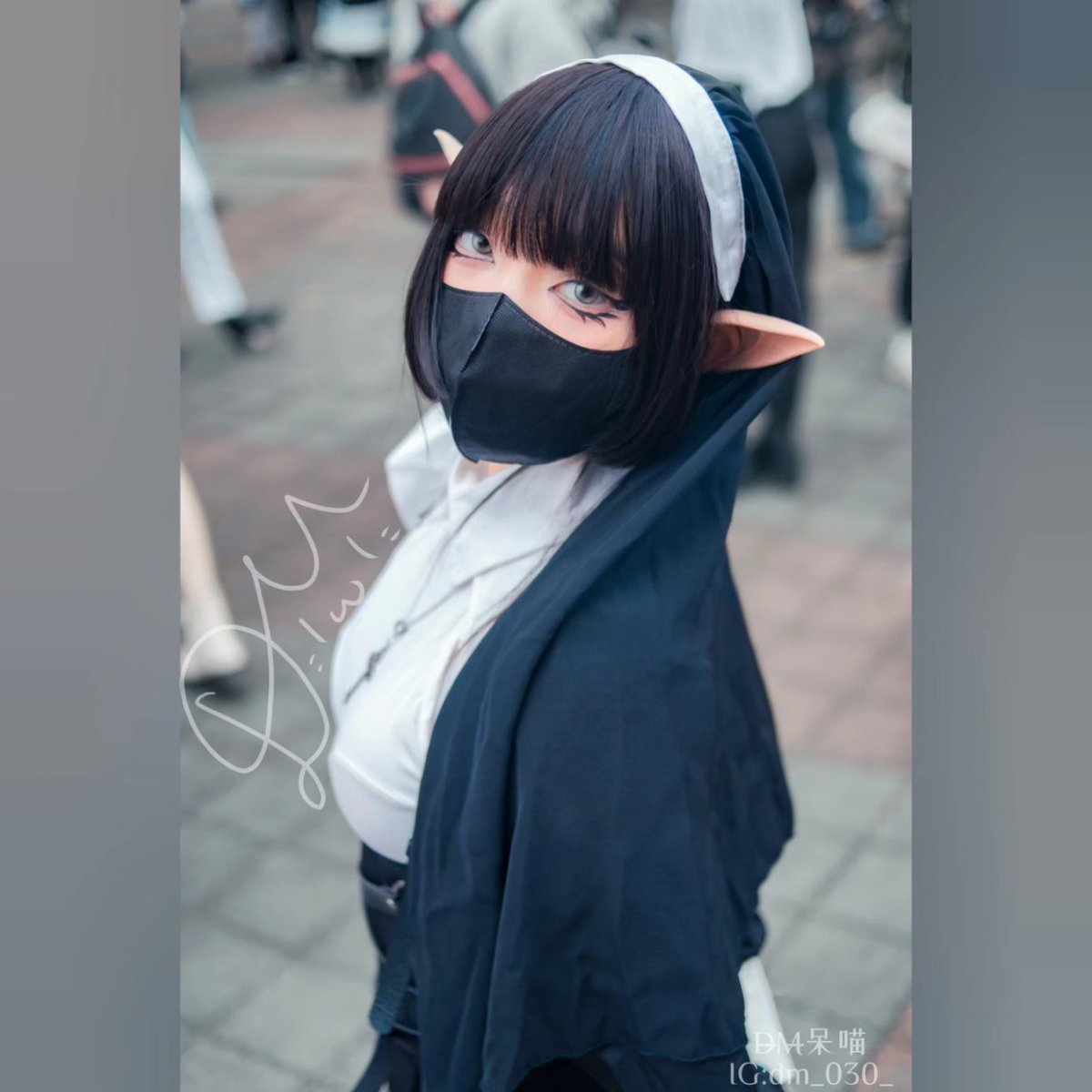 DM_030_'s tweet image. 『CWT-66』修女〔1〕

突然想到我還有照片沒發🤣

📷攝影：紀侑賢（忘記上浮水印的某人）

#cwt66 #D1 #場照 #修女 #DM呆喵 #呆喵