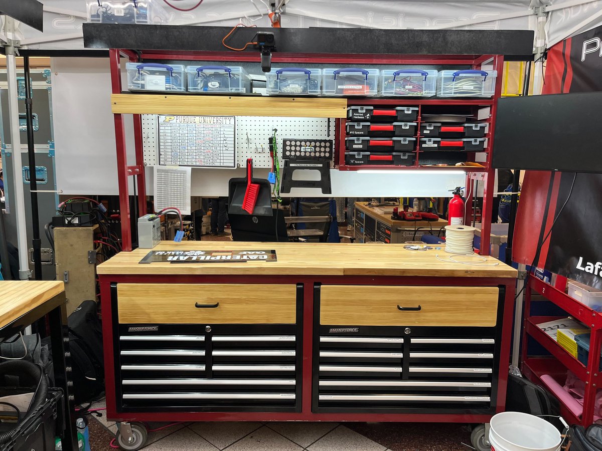 BronchoRobotics's tweet image. What have these @LSClafayette Ss been working on this past year besides robots? Building new pit carts from scratch! Have some @BronchoNation history as wood is upcycled from Crawley Center wooden bleachers and powder coating donating by L8 Nite Powdercoating #STEMskills