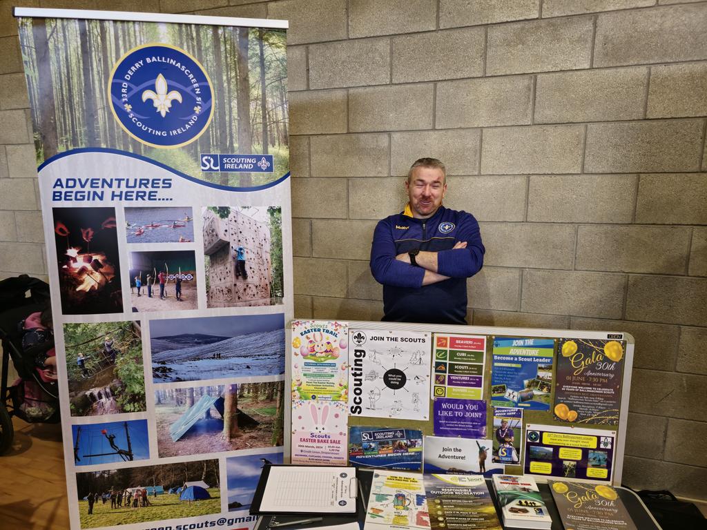 The club were delighted to attend the Health and Wellness Fair hosted by Sixtowns Cross Community Group today. Thanks for the invite to a great event.