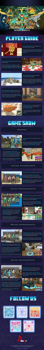 🤗Hey guys! Have you given our new DLC【 Monkey King And Mythic Beasts Ⅱ】a try yet?

👻Check out our new DLC's character and boss guide for an in-depth understanding of their abilities. Get ready to conquer them with mythic beasts!

✨Join us: discord.gg/FHSVrdFtfs
🎮Play: