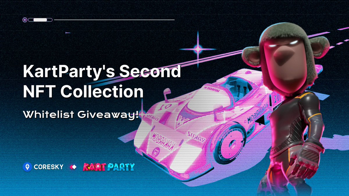 Hey there, folks!

 🎮 Here we got 3 whitelist spots for @Kakarbom's second NFT collection to our <a href="/Coreskyofficial/">Coresky Foundation</a>’s loyal users!

 💬 Engage for a chance to win!