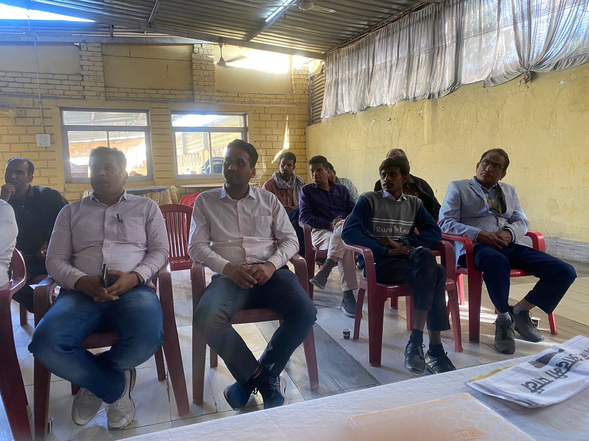 आम आदमी पार्टी राजस्थान प्रदेश उपाध्यक्ष <a href="/kirtispathak/">Kirti Pathak AAP</a> जी की उपस्थिति में आप जिला चित्तौड़गढ़ कार्यकर्ताओं की बैठक संपन्न हुई।