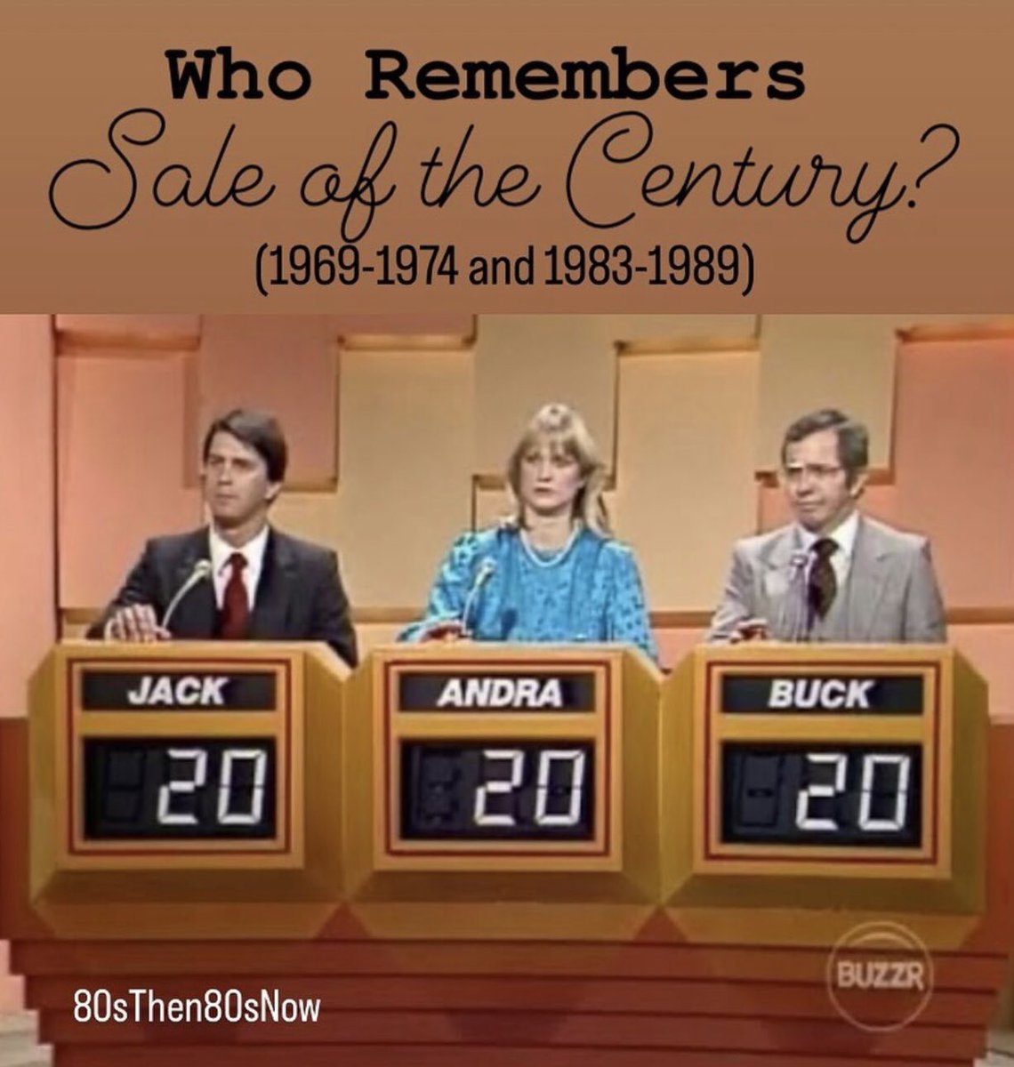 This TV Show Was a Reminder That You Didn’t Go to School or Work.  

#Television #TV #saleofthecentury #work #school #hooky